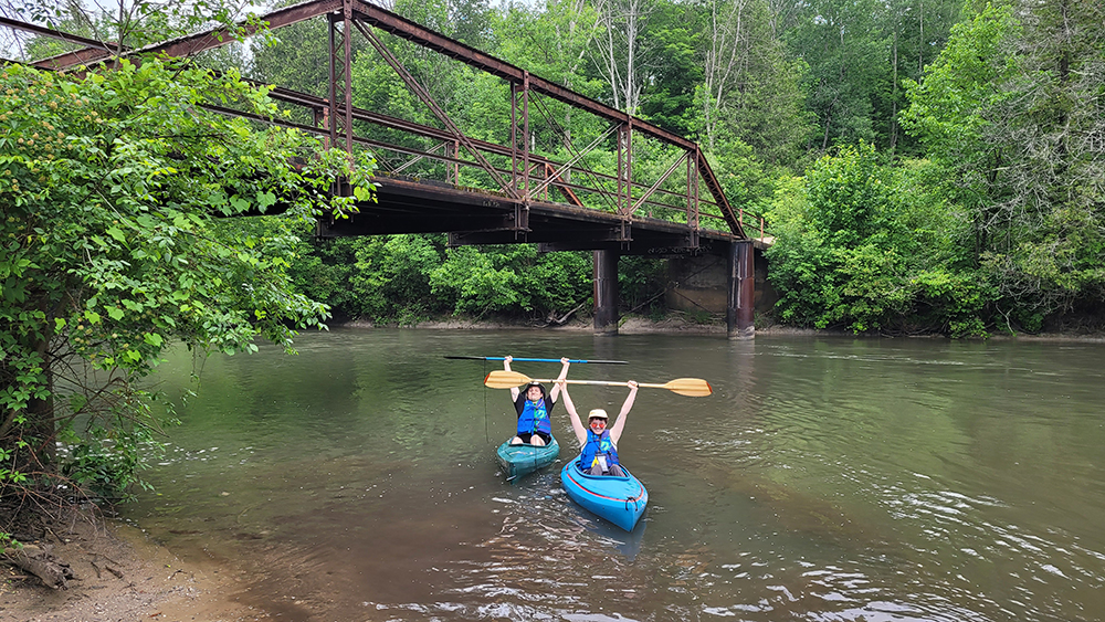 Fly Fishing for Salmon on Michigan's Manistee and Betsie Rivers