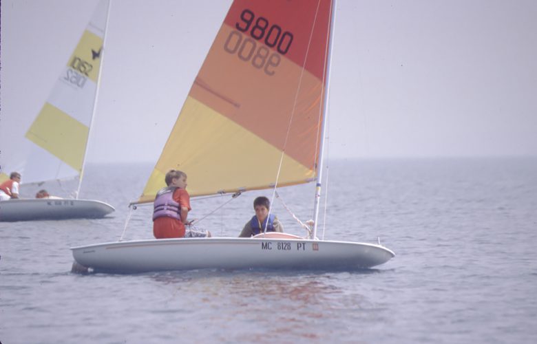 Sailing on Crystal Lake