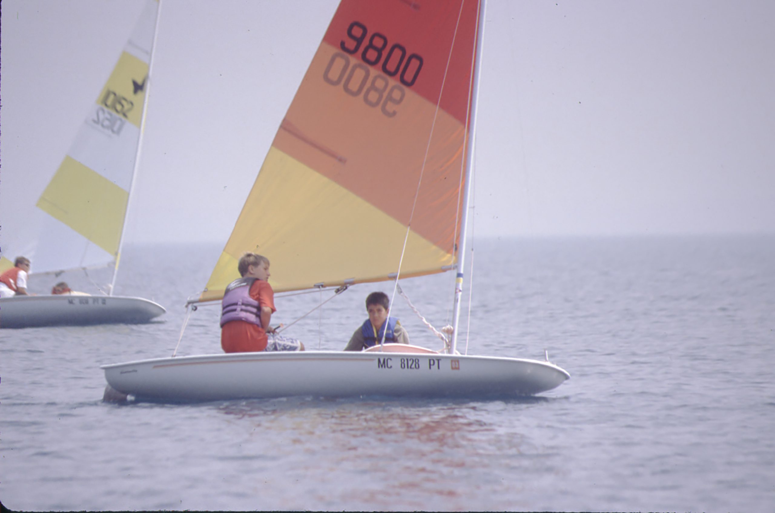 Sailing on Crystal Lake