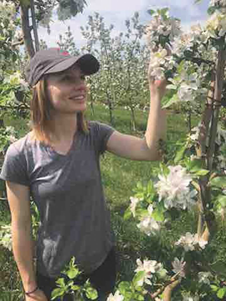 Heather Leach Cherry Bay Orchards farm manager cherry cherries 2021 harvest season Glen Arbor Sun The Betsie Current newspaper Madeline Hill Vedel 