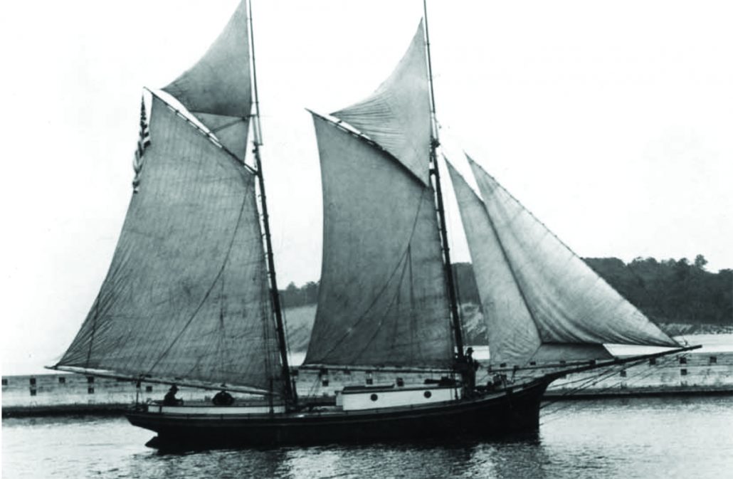 Pirate Dan Seavey Wanderer schooner floating brothel Lake Michigan port towns Historical Collections of the Great Lakes Bowling Green State university Richard. J. Boyd The betsie Current newspaper Great Lakes history