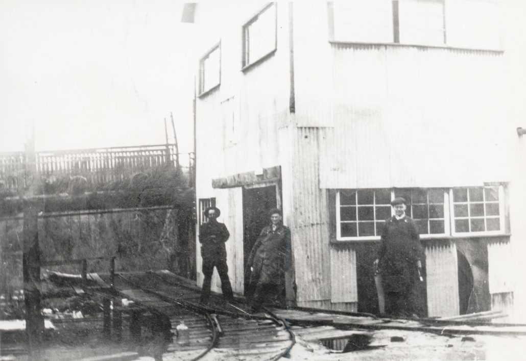 Andrew bolander historian the betsie current historical story northern michigan honor thompsonville desmond chemical company store pere marquette railroad