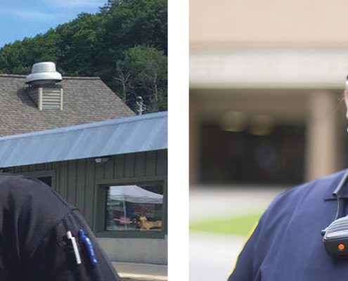 Benzie County Sheriff's Deputy Geoff Miller Benzie County Central Schools Frankfort City Police Officer Tiffany Wright Frankfort-Elberta Area Schools SRO School Resource Officer millage The Betsie Current