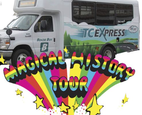 Benzie Bus Magical History Tour Benzie County tours Bill Kennis Mitch Kennis The Betsie Current