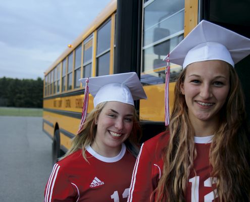 Benzie Central and Frankfort will graduate close to 150 students on Sunday, June 5. What if we could send them all off to college? Photo by Aubrey Ann Parker.