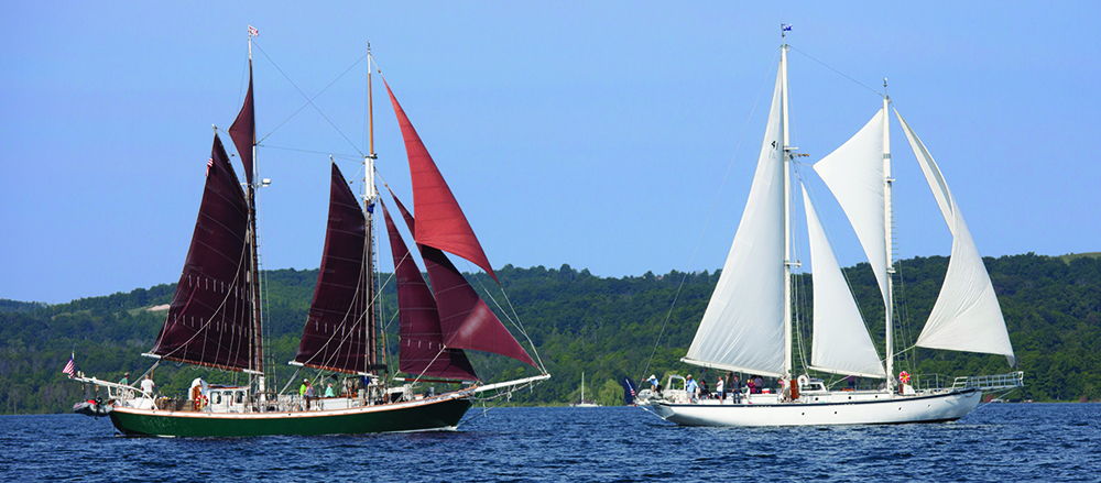 Great Lakes Inland Seas Education Association Utopia tall ship maritime history Northern Michigan the betsie current newspaper