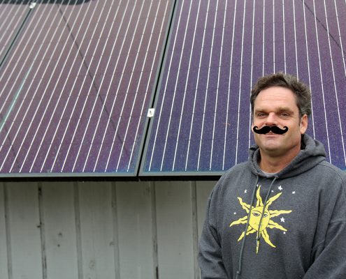 Frankfort Shines Benzie Shines Groundwork Shines Jim Barnes Eco-Building Products Frankfort solar panels Groundwork Center for Resilient Communities Jim Dulzo Aubrey Ann Parker Photography The Betsie Current Benzie Solar Initiative